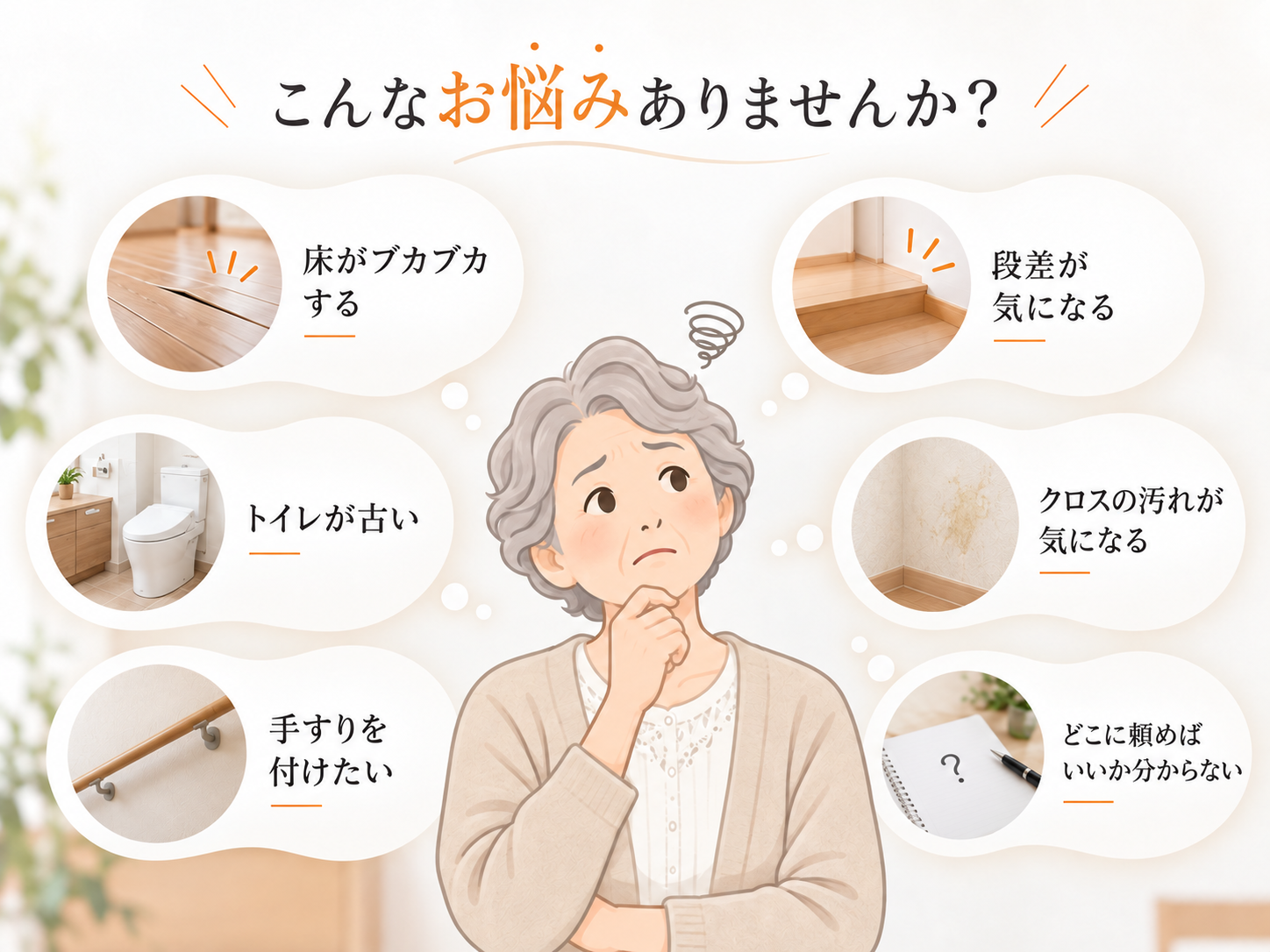 住まいのお悩み